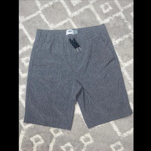 Old Navy Boy's Gray Board Shorts Size L Like New